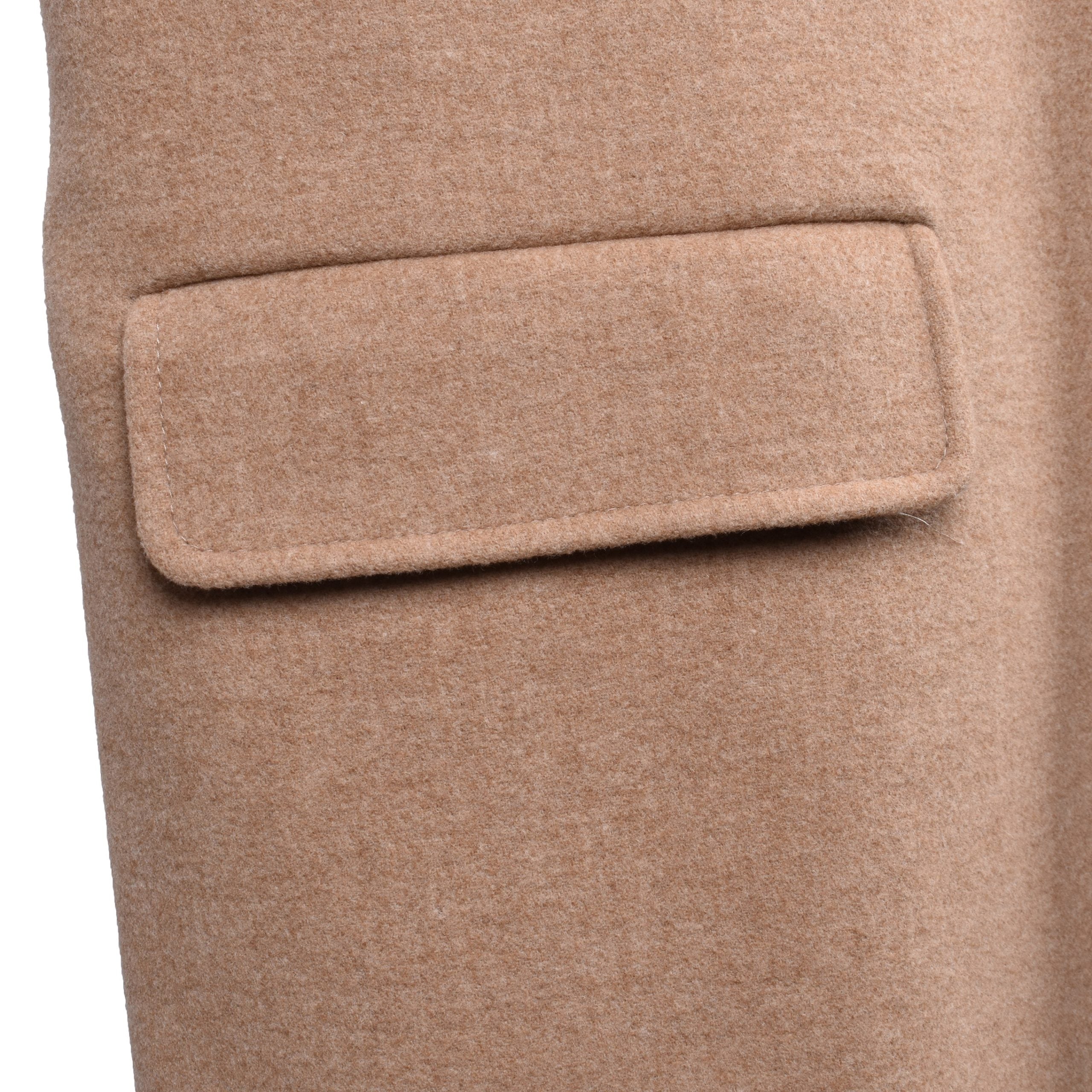 Brunello-Cucinelli-Light-Camel-Wool-Cashmere-Coat-MY4289-C004-Italian-Handcrafted-External-Shell-close-up-pocket
