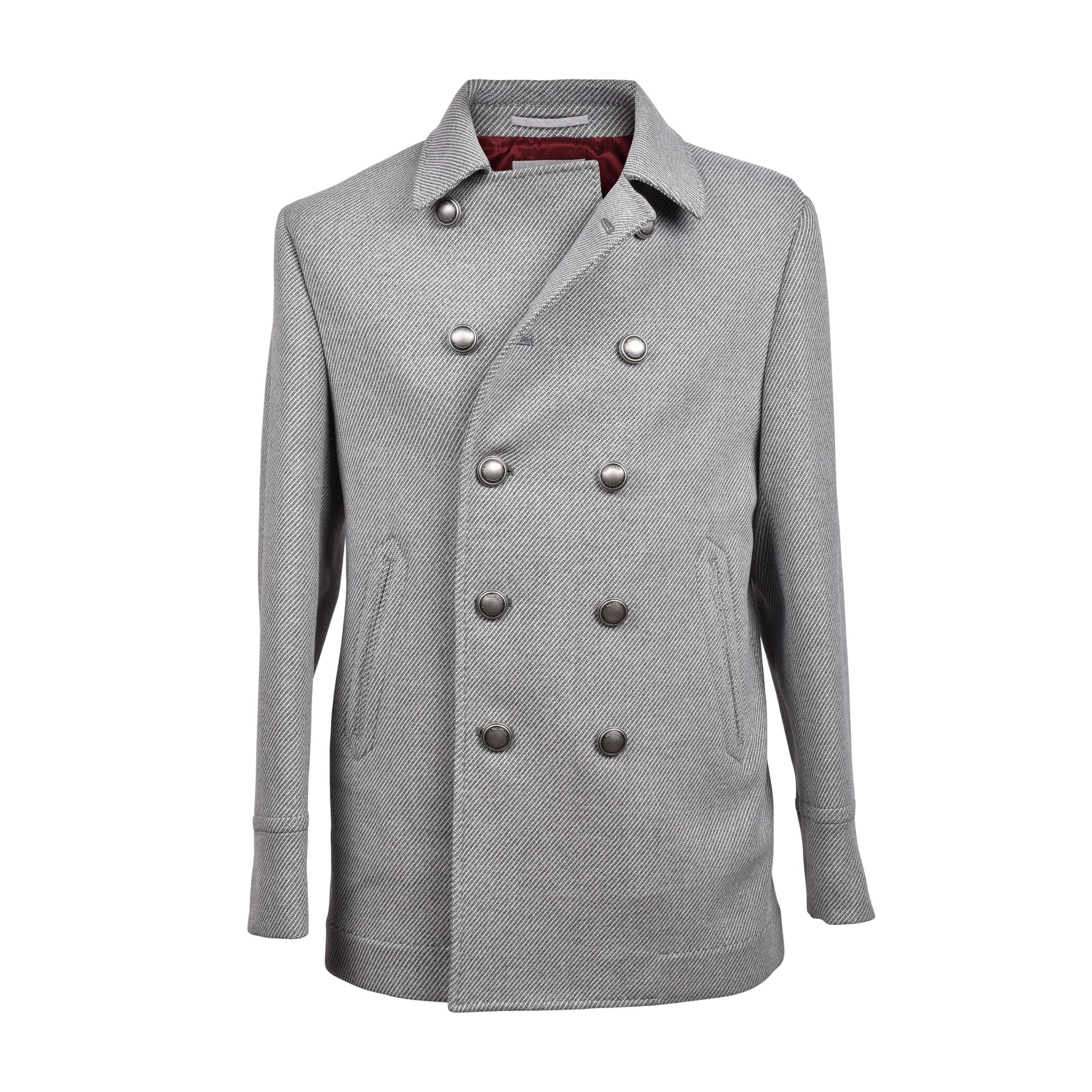 BRUNELLO CUCINELLI // GRAY WOOL SHELL // MY4407_DC011 // EXTERNAL_SHELL