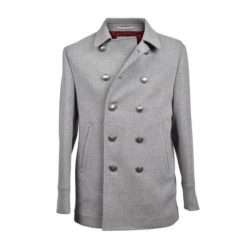 BRUNELLO CUCINELLI // GRAY WOOL SHELL // MY4407_DC011 // EXTERNAL_SHELL