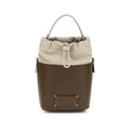 5AC BUCKET BAG IN BROWN LEATHER