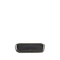 EVENING CLUTCH IN BLACK LEATHER