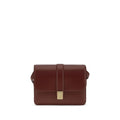 BLAKE SHOULDER BAG IN BORDEAUX LEATHER