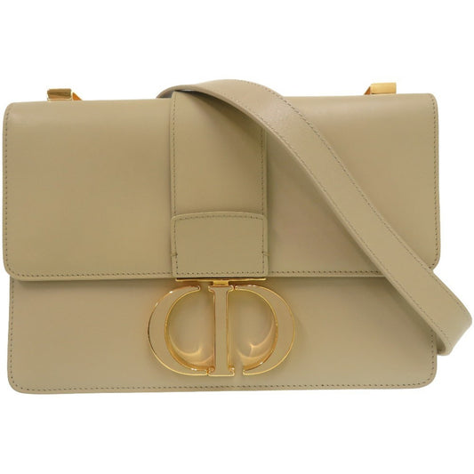 Christian Dior Dior 30 Montagne Shoulder Bag M9203UMOS M925 Leather Beige 0850Dior-0