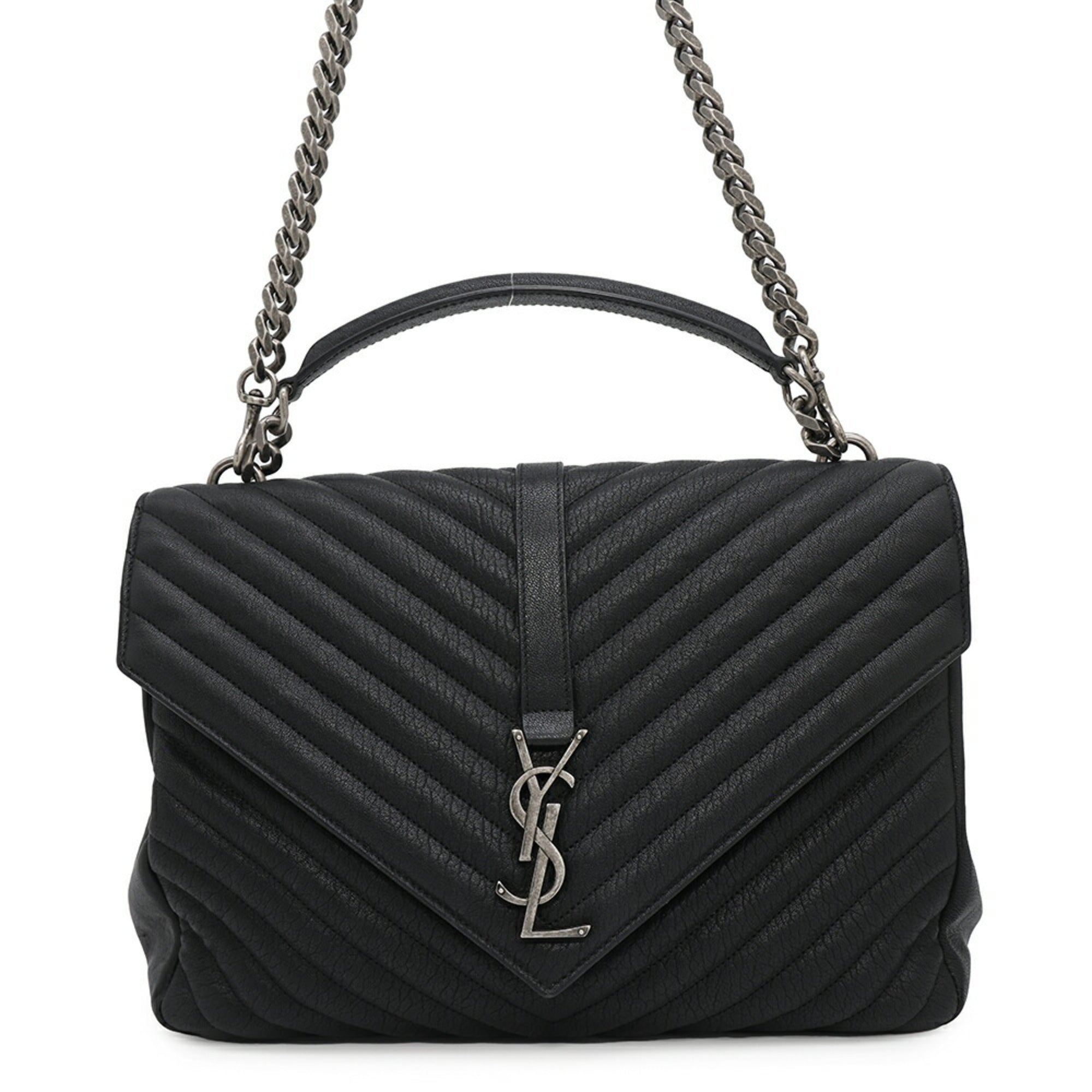 SAINT LAURENT Pre-Loved College Bag