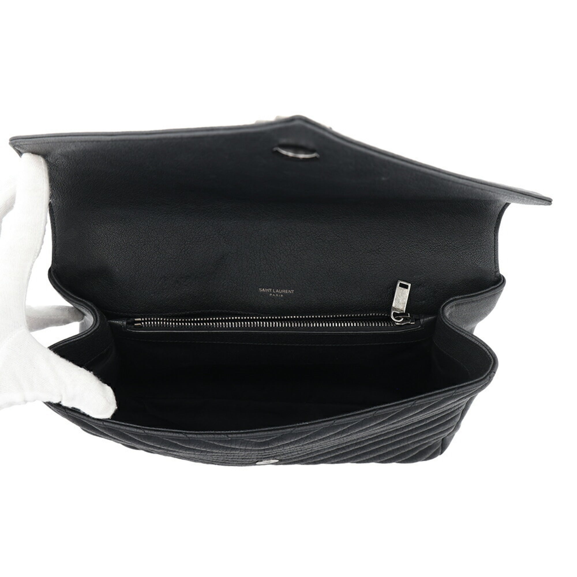 SAINT LAURENT Pre-Loved College Bag