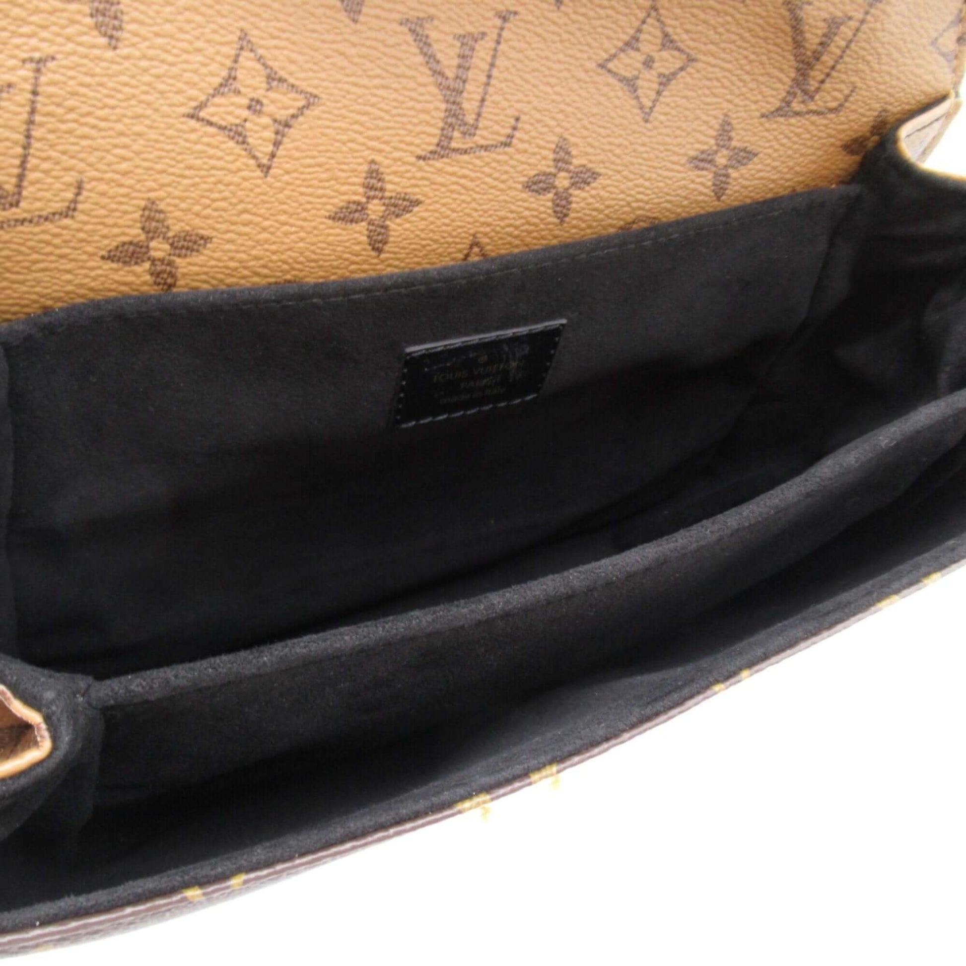 LOUIS VUITTON Pochette Metis MM Brown Monogram Reverse PVC coated canvas M44876-4