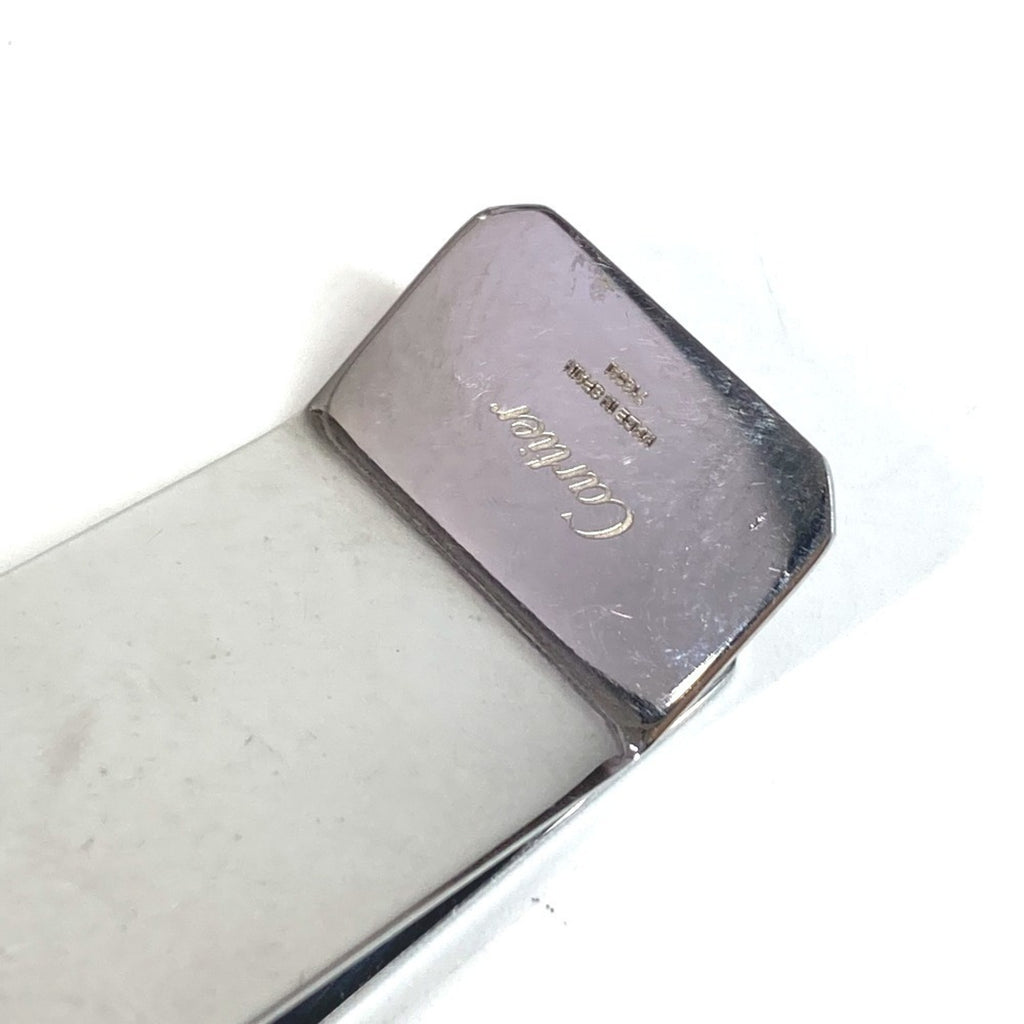 CARTIER C de Cartier wallet with money clip in stainless steel, silver, for men and women.-6