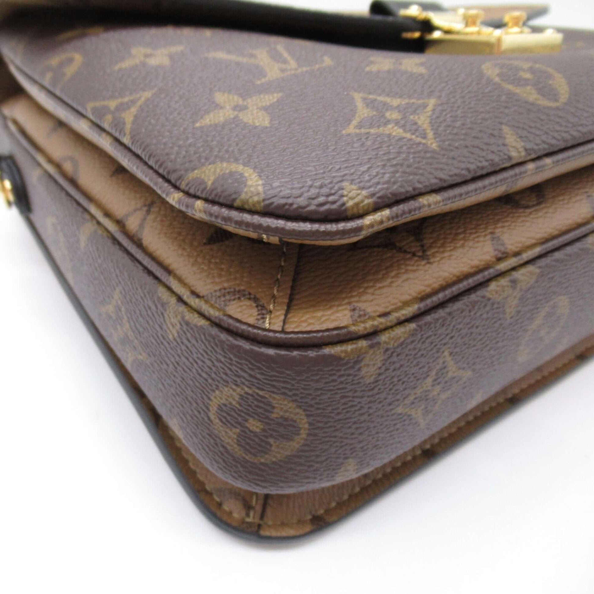 LOUIS VUITTON Pochette Metis MM Brown Monogram Reverse PVC coated canvas M44876-8