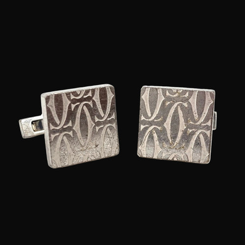 CARTIER Cartier logo accessory cufflinks SV925 men's silver-0