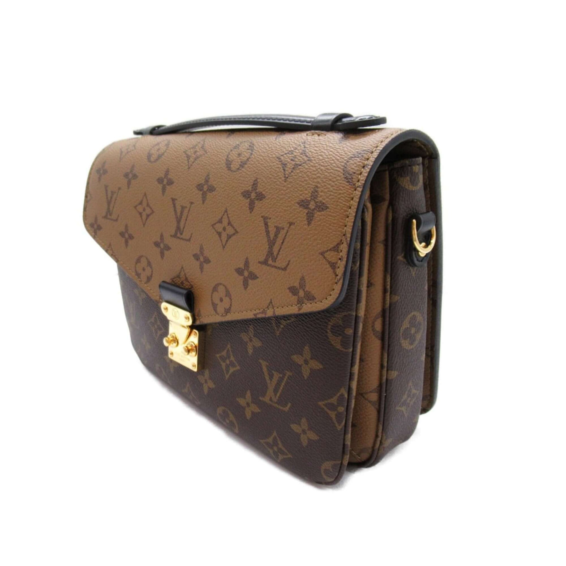 LOUIS VUITTON Pochette Metis MM Brown Monogram Reverse PVC coated canvas M44876-2