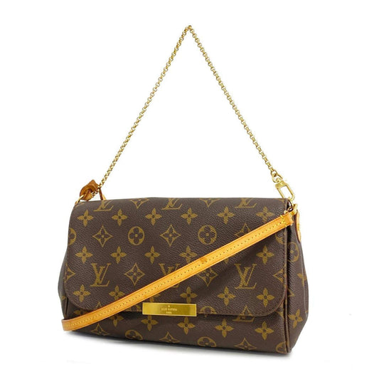 Louis Vuitton Shoulder Bag Monogram Favorite MM M40718 Brown Ladies-0