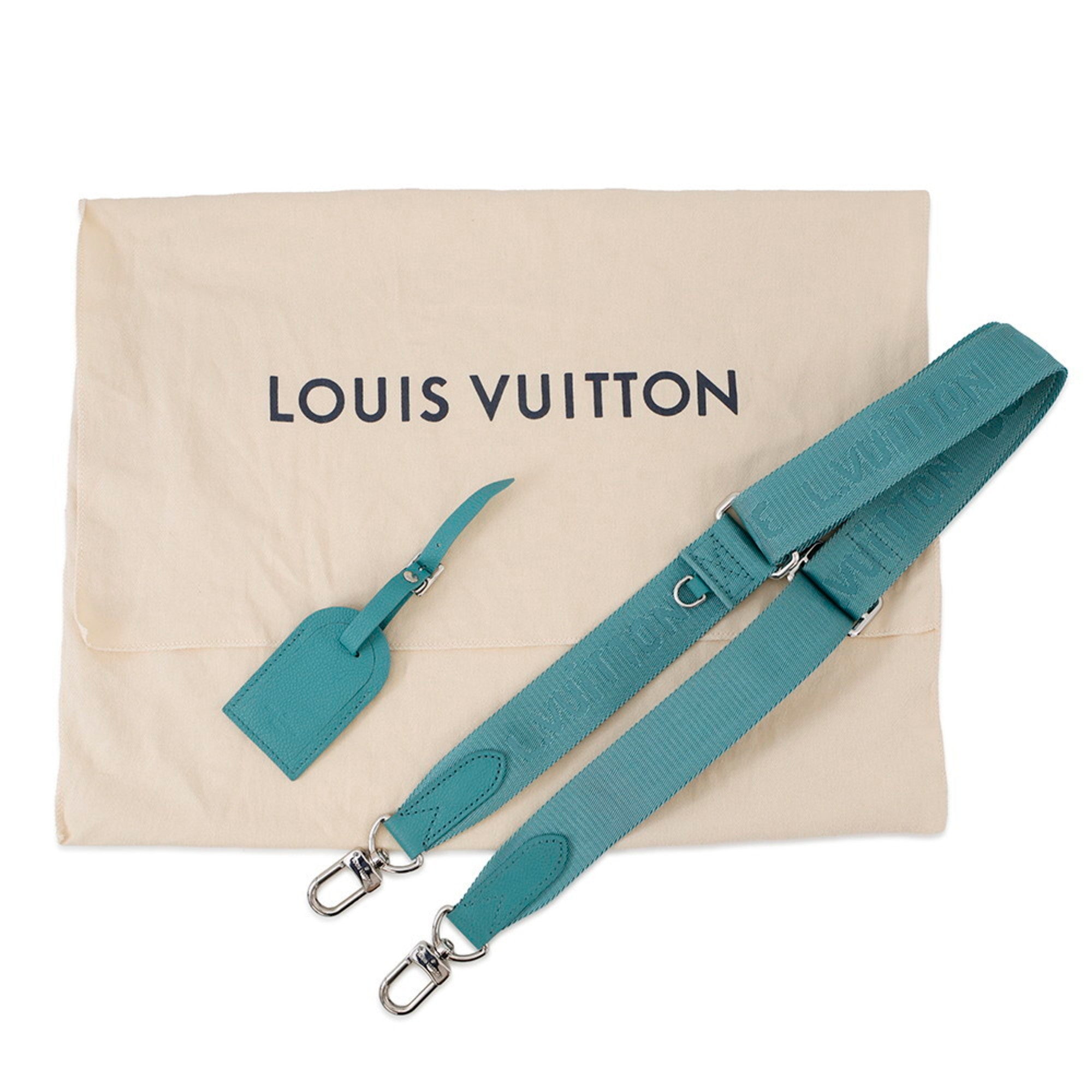 LOUIS VUITTON Pre-Loved Damier Checkerboard City Keepall