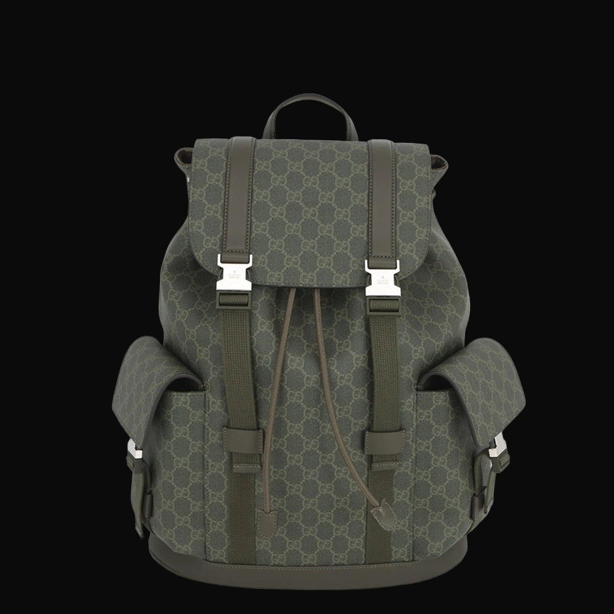 Gucci Large Backpack GG Supreme 792080 GUCCI Handbag Men's-0