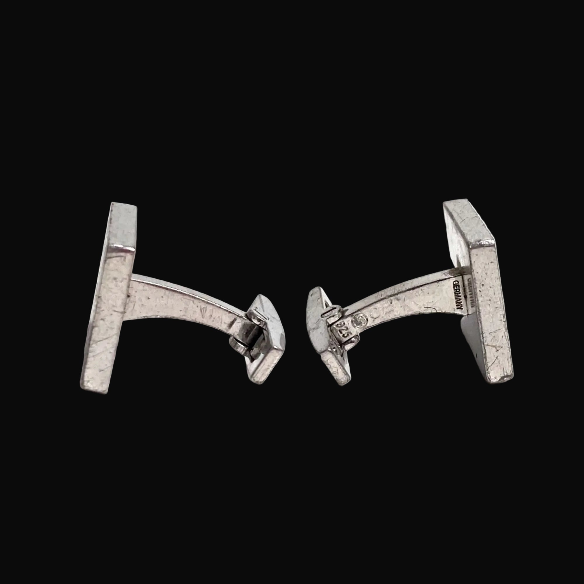 CARTIER Cartier logo accessory cufflinks SV925 men's silver-2