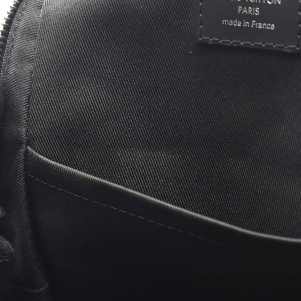 Louis Vuitton Avenue Sling Bag, Damier Graphite Waist Body PVC-Coated Canvas and Leather, Graphite, Men's, Black, N41719-5