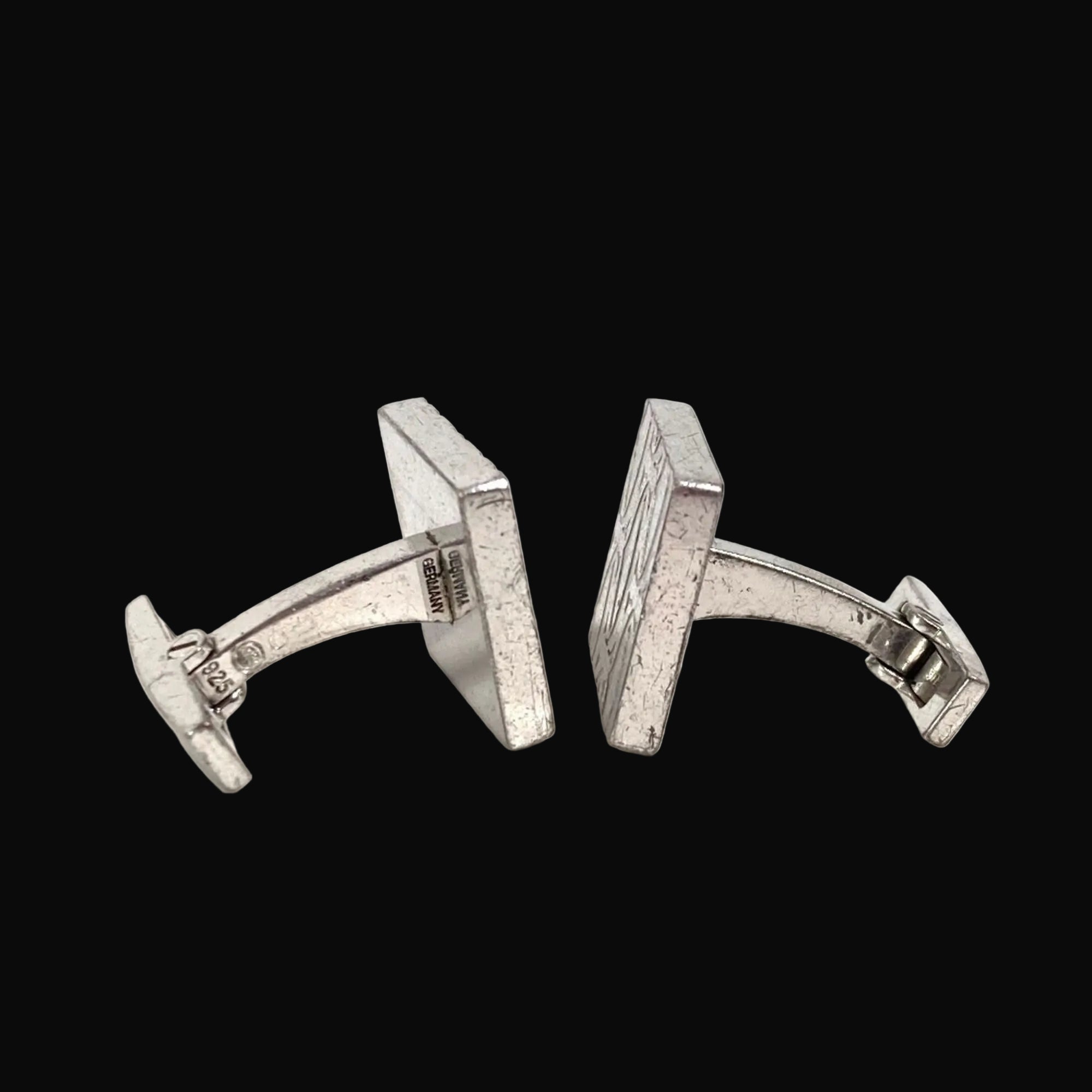 CARTIER Cartier logo accessory cufflinks SV925 men's silver-3