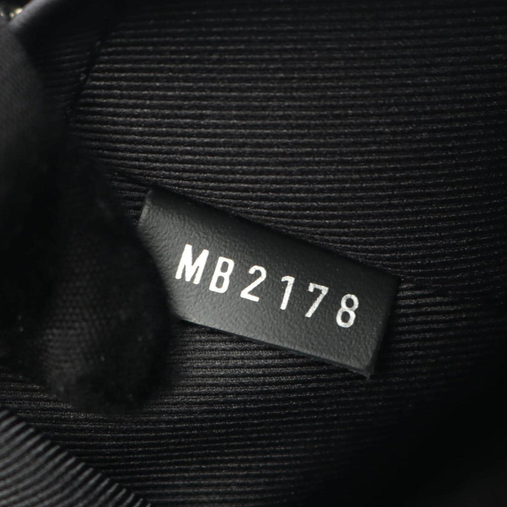 Louis Vuitton Avenue Sling Bag, Damier Graphite Waist Body PVC-Coated Canvas and Leather, Graphite, Men's, Black, N41719-4