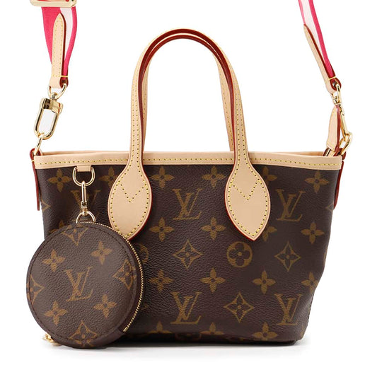 Pre-Loved LOUIS VUITTON Monogram Neverfull BB Pink Peony