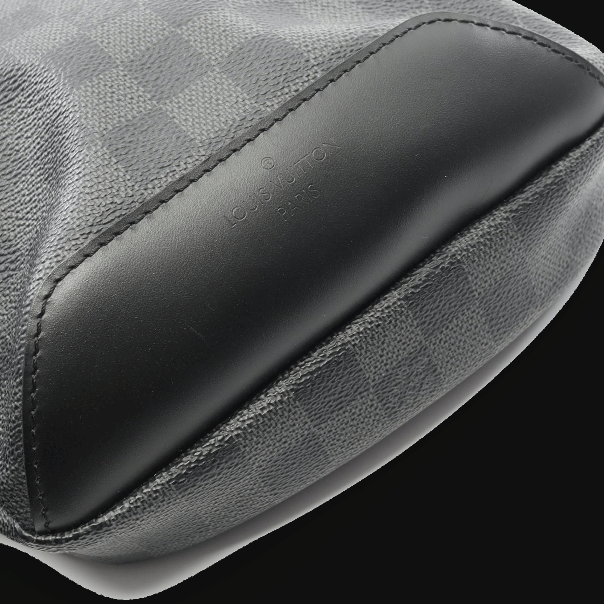 [ASSET_CARRIER] Louis Vuitton Damier Graphite Sling Bag - Black | N41719