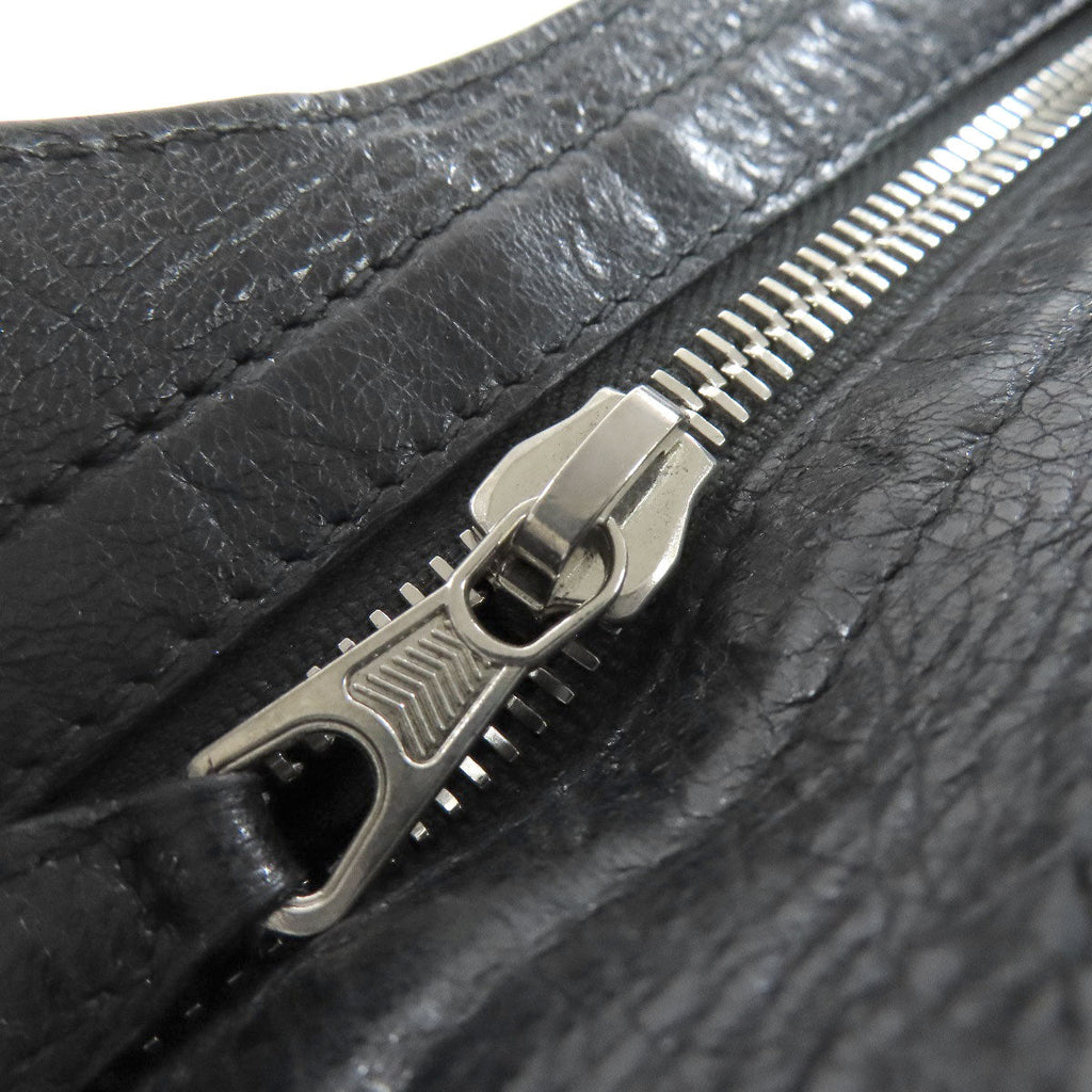 Close-up of a BALENCIAGA vintage bag zipper showcasing high-quality metal craftsmanship