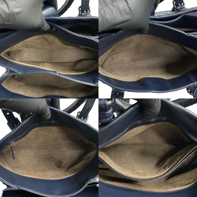 Pre-Owned Bottega Veneta Bag Interior with Spacious Compartments and Soft Lining