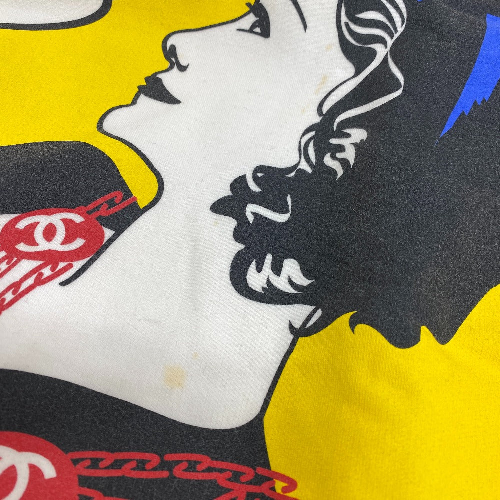 CHANEL No 5 sweater pre-loved featuring bold graphic print and vibrant colors for stylish wear
