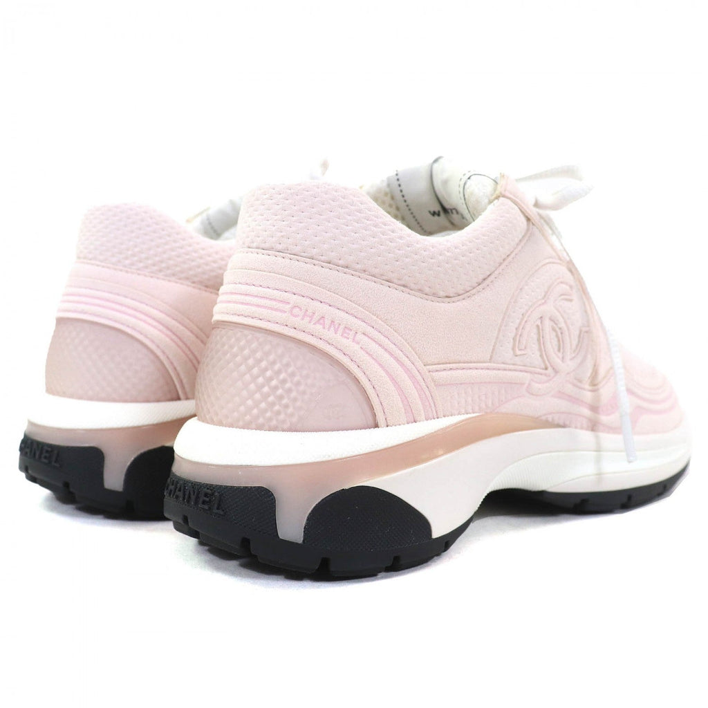 Chanel pink sneakers for women with stylish design and comfortable cushioning
