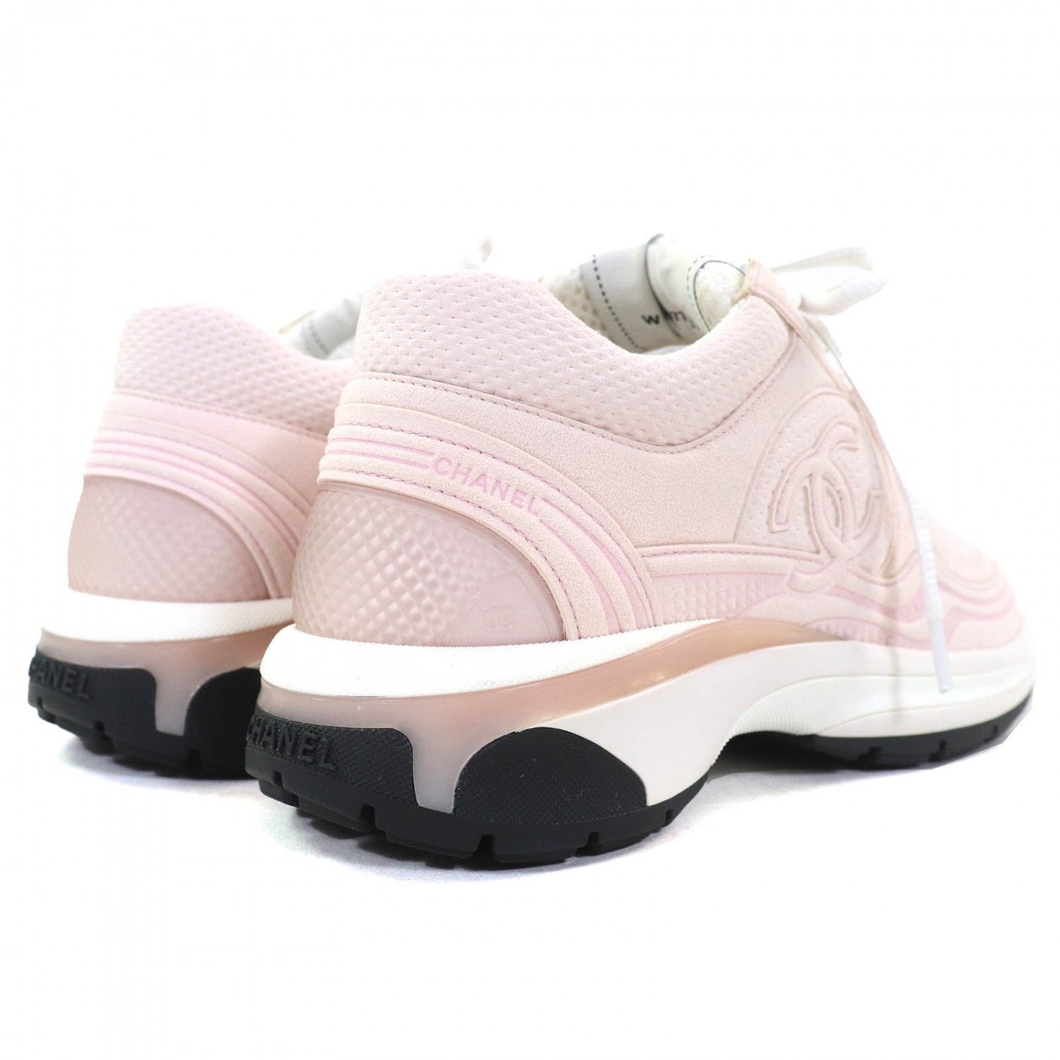 Chanel pink sneakers for women with stylish design and comfortable cushioning