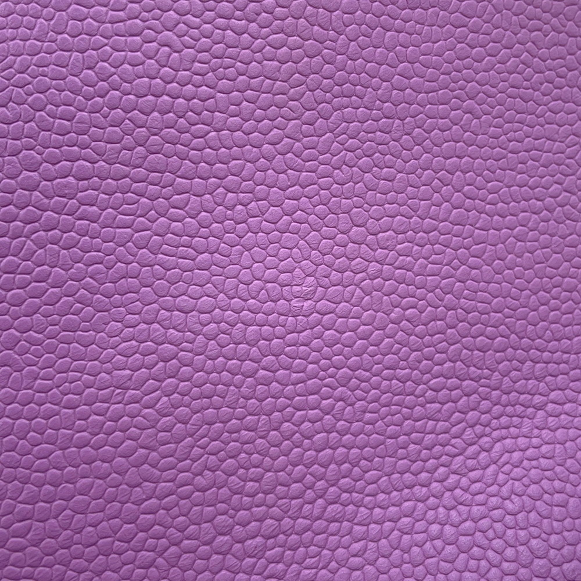 Chanel Pre owned lavender leather texture with a pebbled finish for luxury accessories