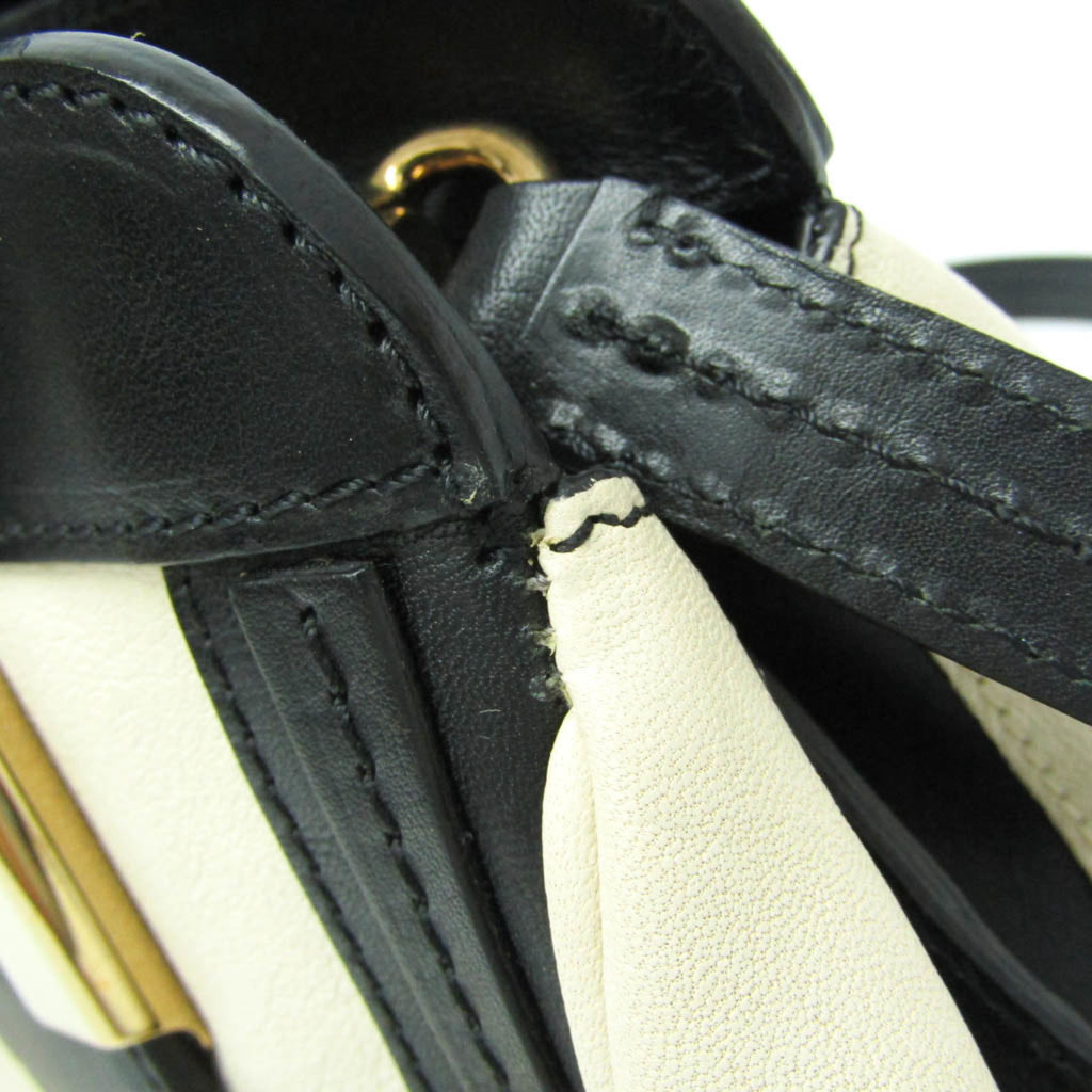 Close-up of the CHLOÉ Pre-Loved Little Alice bag showcasing its detailed leather craftsmanship