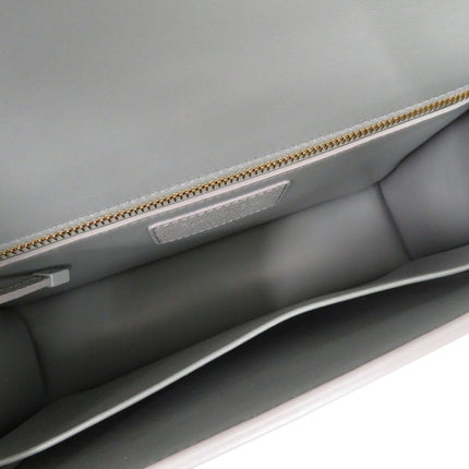 Christian Dior Bag Interior with Sleek Gray Lining in Like New condition