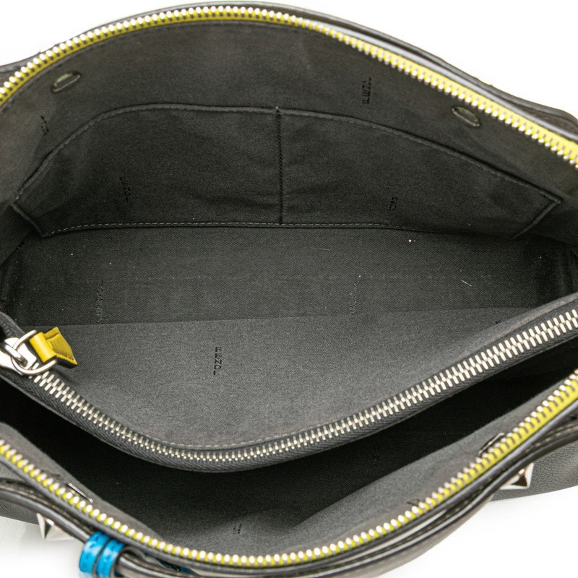 Interior view of a pre-owned Fendi By the Way bag showcasing spacious compartments and sleek design