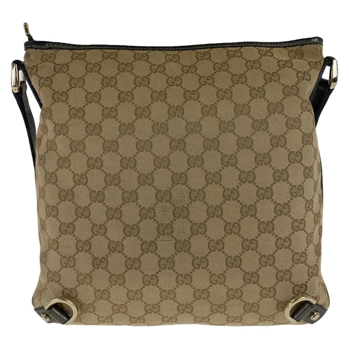 GUCCI vintage bag featuring iconic GG monogram pattern and sleek design