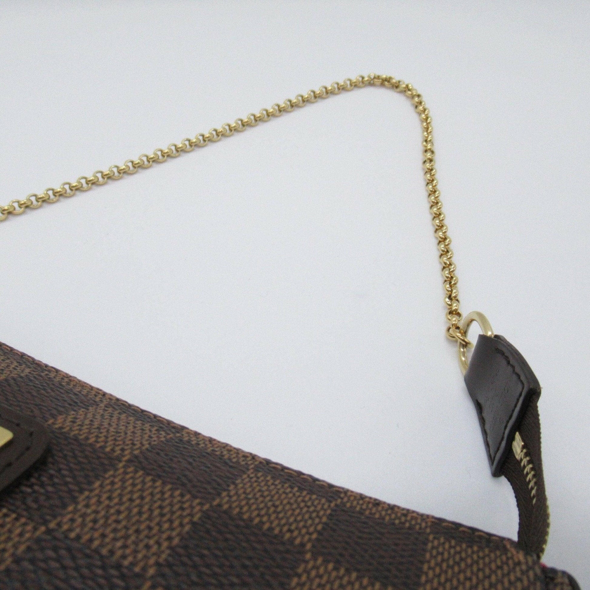 LOUIS VUITTON Eva Brown Ebene Damier PVC coated canvas N55213 - Mansii