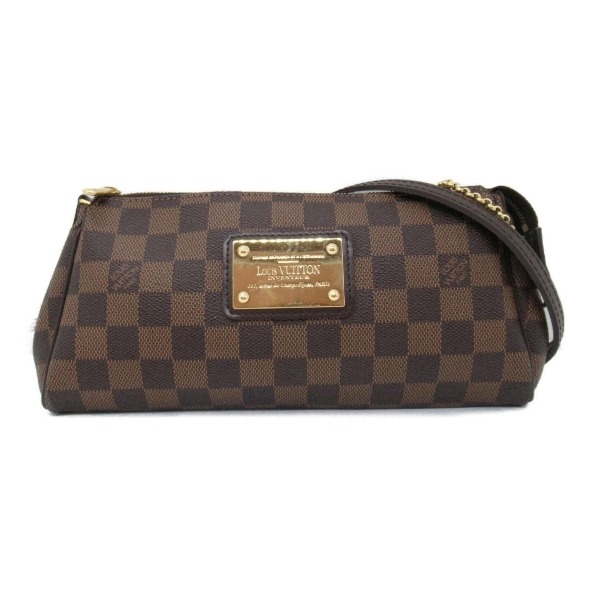 LOUIS VUITTON Eva Brown Ebene Damier PVC coated canvas N55213 - Mansii