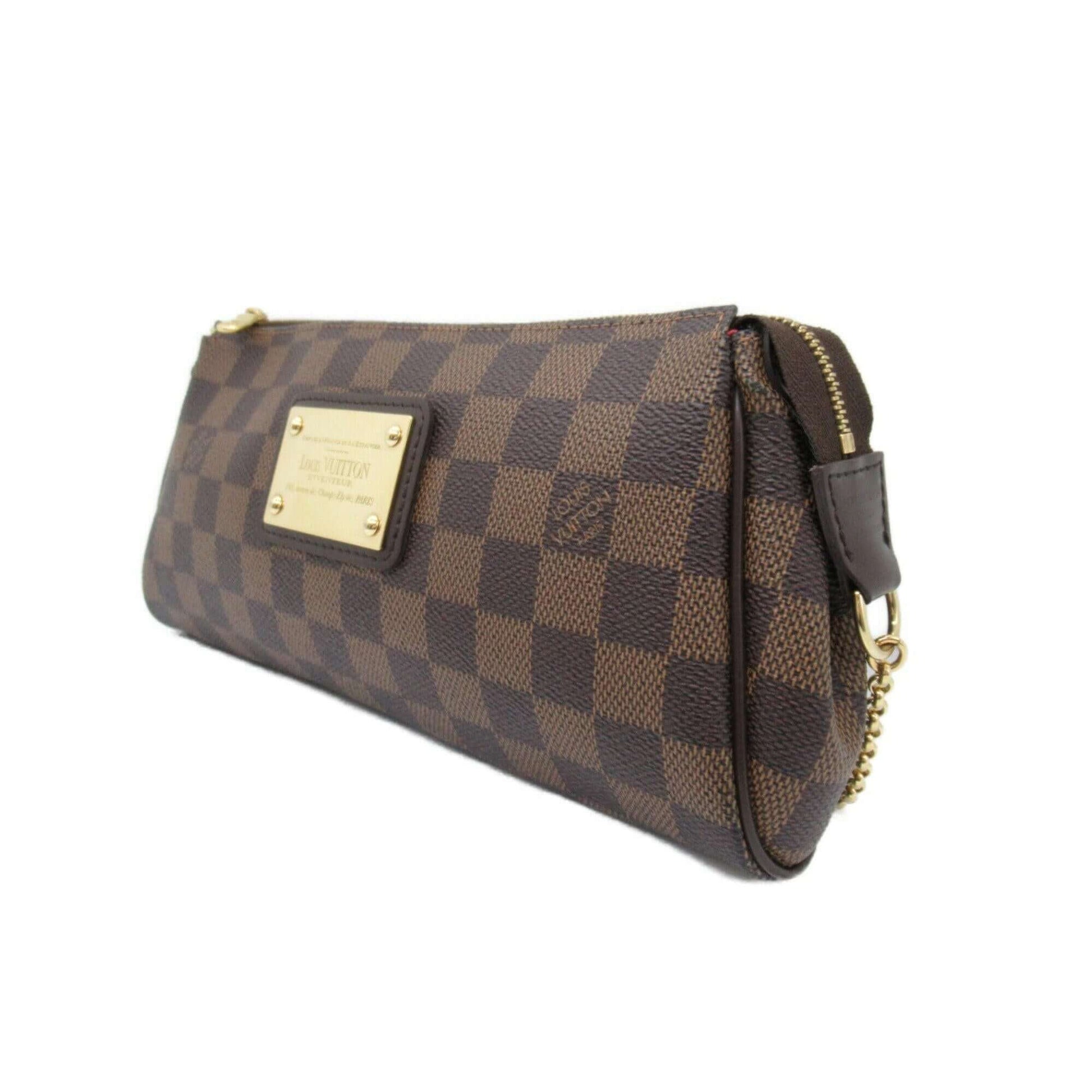 LOUIS VUITTON Eva Brown Ebene Damier PVC coated canvas N55213 - Mansii