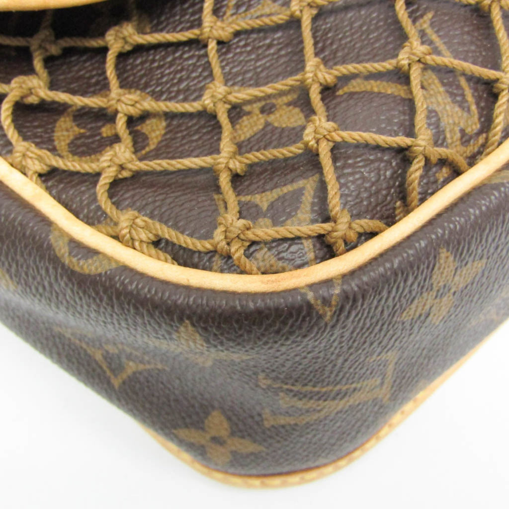 Louis Vuitton pre-loved Congo PM bag featuring iconic monogram canvas and woven detailing