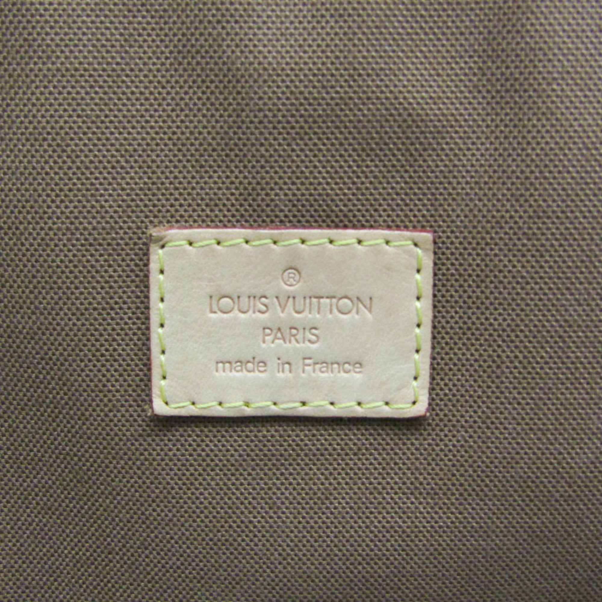 Close-up of LOUIS VUITTON pre-loved Congo PM label showcasing fine craftsmanship and authenticity