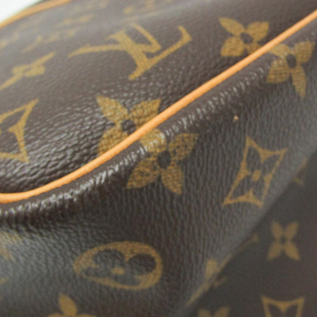 LOUIS VUITTON pre loved Deauville bag with iconic monogram design and stylish trim details