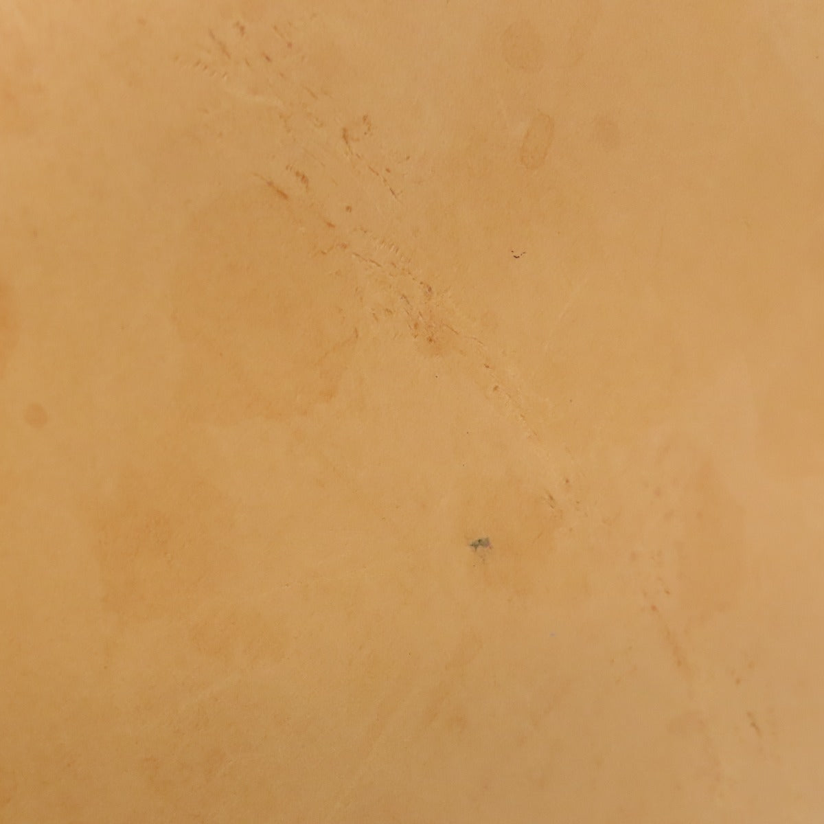Close-up of pre-owned Louis Vuitton bag showing natural leather texture and signs of wear