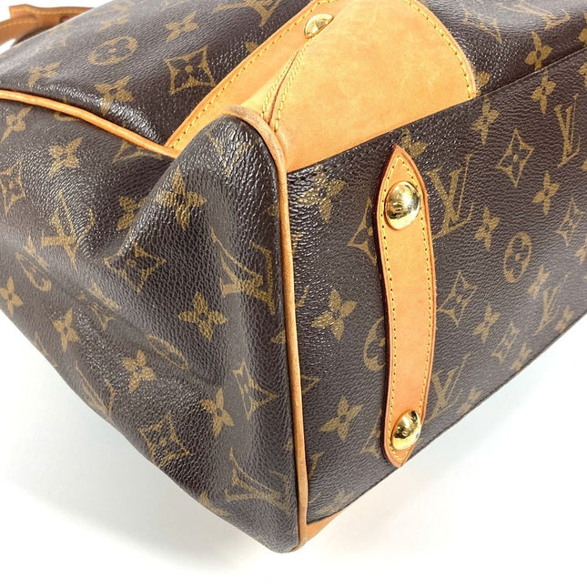 Pre-owned Louis Vuitton bag featuring a classic monogram design and leather accents