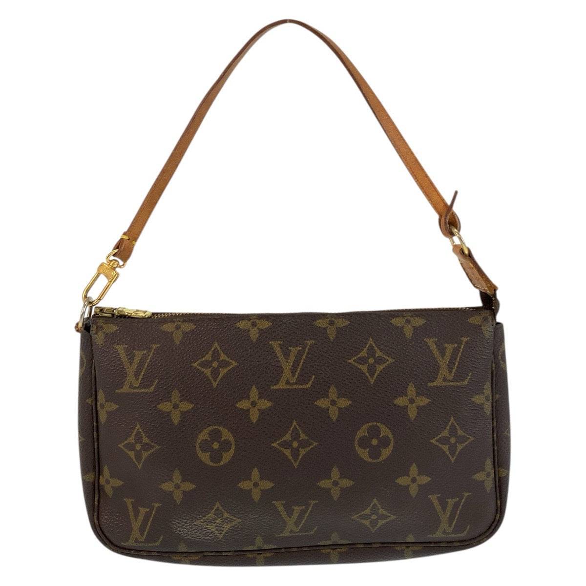 LOUIS VUITTON pre-owned handbag featuring iconic monogram canvas and a versatile shoulder strap
