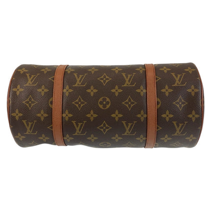 LOUIS VUITTON pre-owned handbag featuring iconic monogram design and leather accents