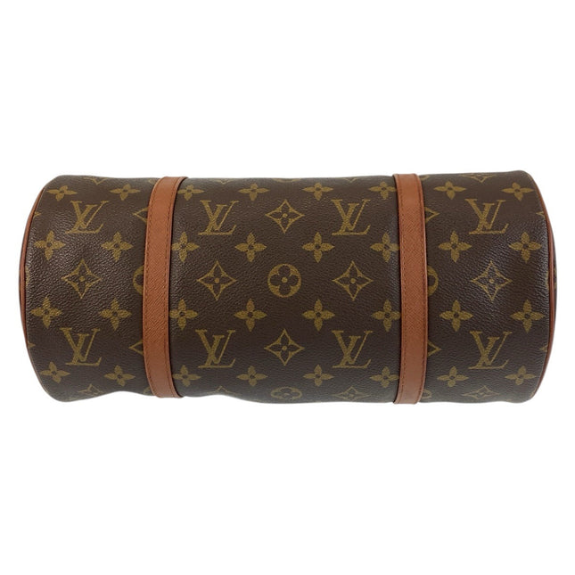 LOUIS VUITTON pre-owned handbag featuring iconic monogram design and leather accents