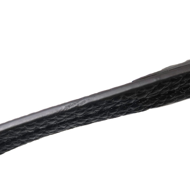 Pre-Owned Louis Vuitton Black Leather Bag Strap for Stylish Handheld Use