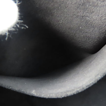 Pre-Owned LOUIS VUITTON bag interior showing soft suede lining and craftsmanship details