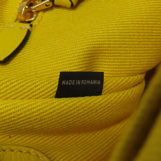 MIUMIU Yellow Bag with Durable Fabric, Pre-owned Quality and Stylish Design