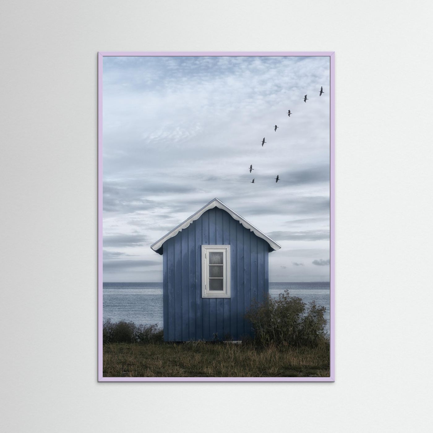 Beach hut by Lotte Grønkjær