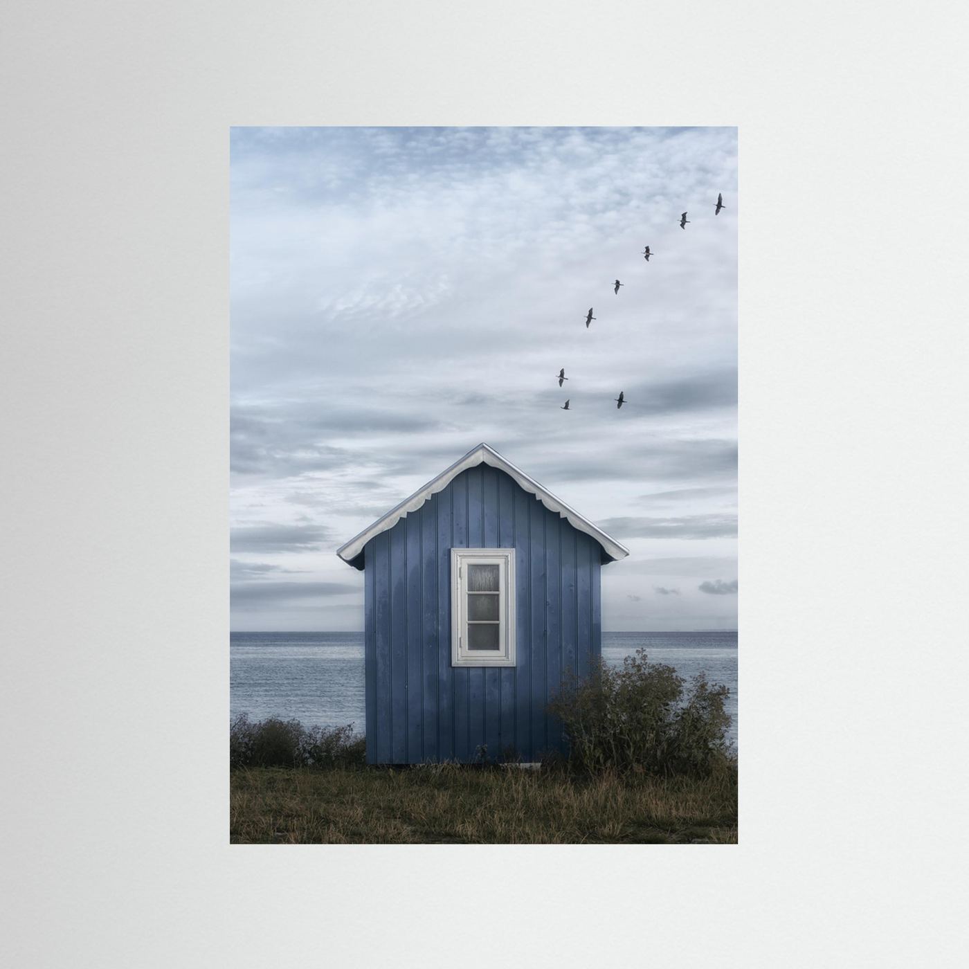 Beach hut by Lotte Grønkjær