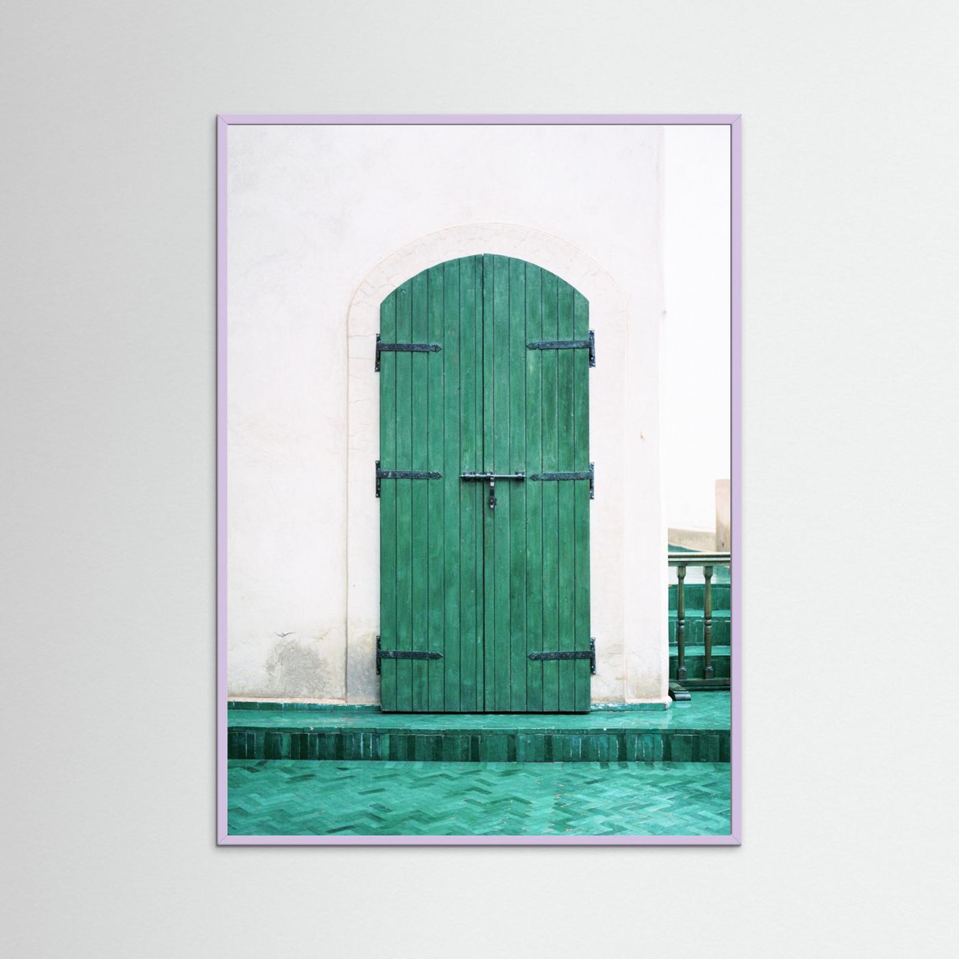 Marrakesh Green Door by Raisa Zwart